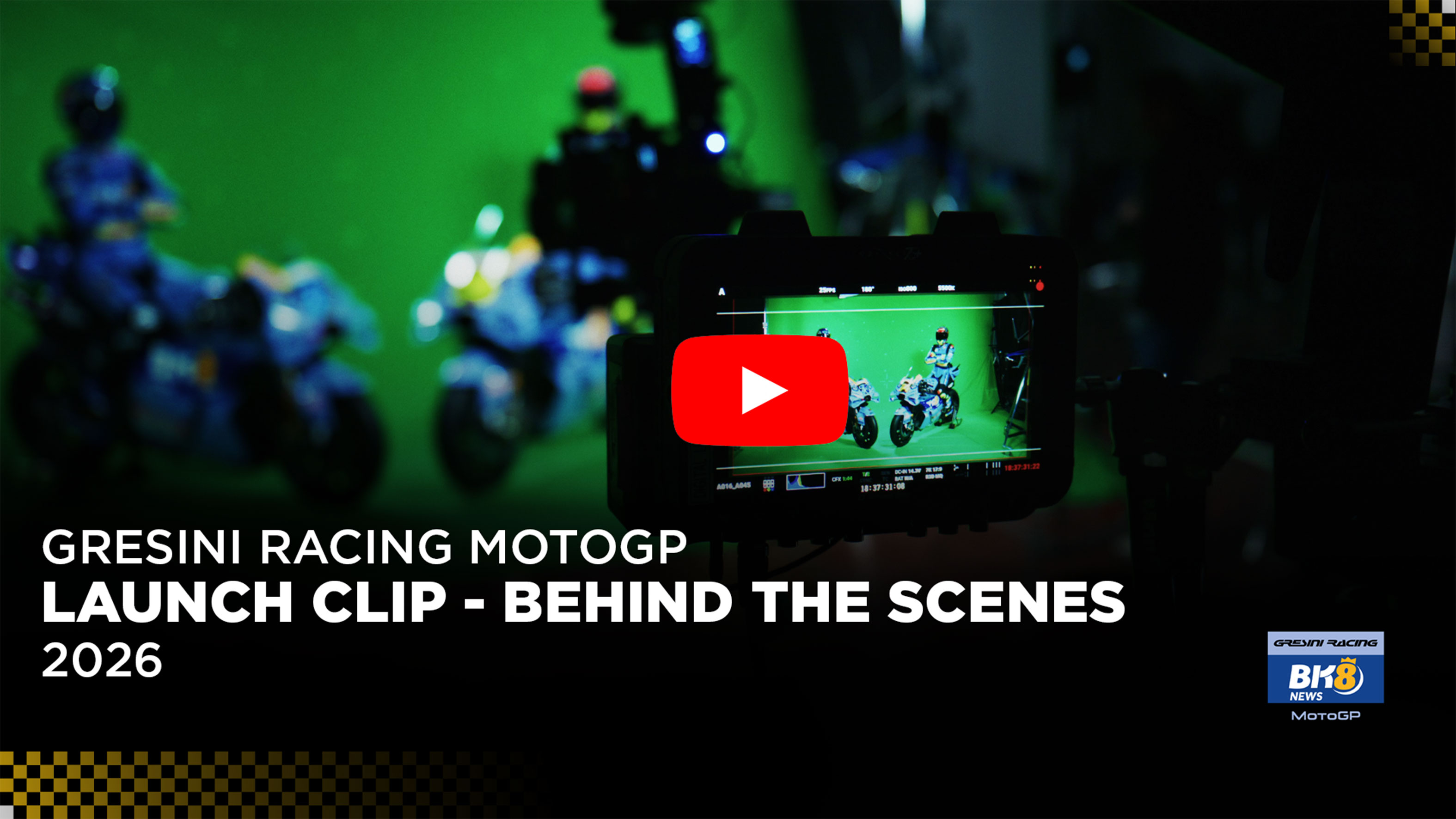 Digital Lighthouse signs the launch clip for Gresini Racing’s Ducati